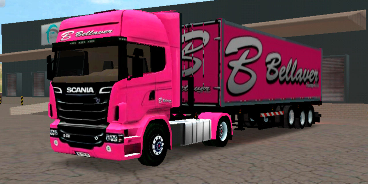 Skin Scania R440 da Sheila Bellaver + Baú Bellaver Transportes | Skins  Grand Truck Simulator 2